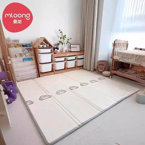 曼龙折叠垫爬行垫儿童xpe爬爬垫婴儿加厚地垫子