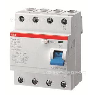 F204 AC-63/0.03 ABB断路器 漏电保护开关 10071585