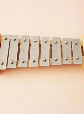 高档琴奥打尔夫儿童击乐彩器八音钢琴25音铝板钢琴12音15音色铝板