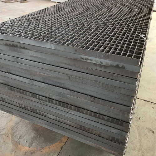 Q235踏步齿形钢格栅防滑排水沟盖板网格板不锈钢热镀锌钢格板定
