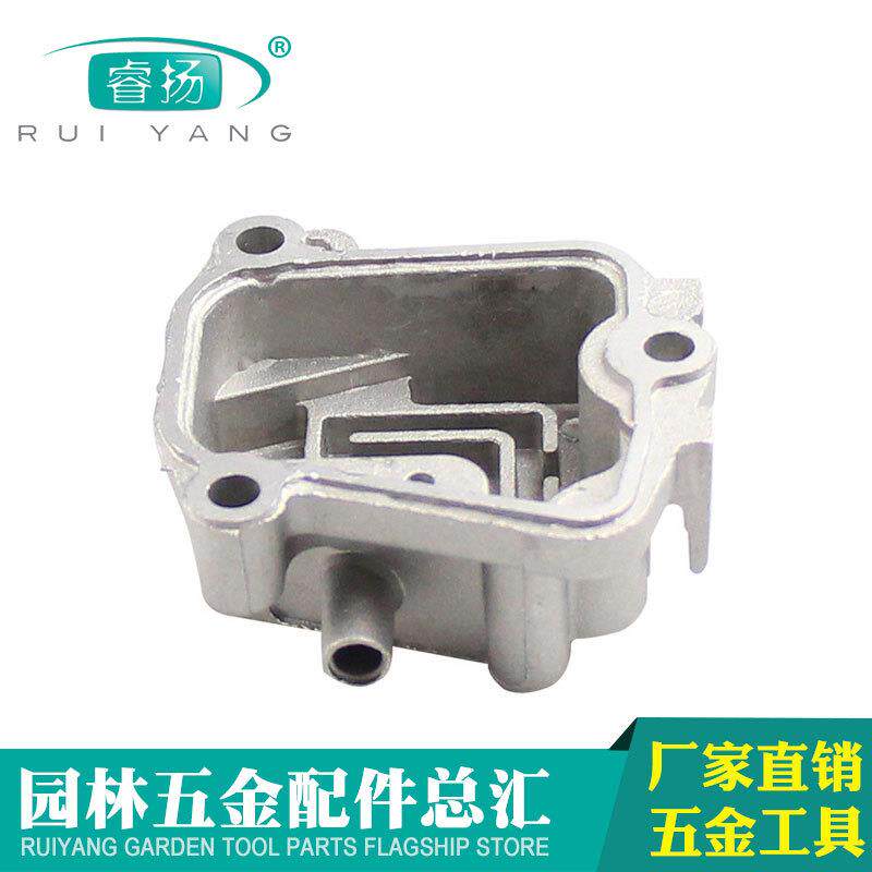 割草机配件四冲程两冲程割草机气缸盖缸头盖139割草机气门盖铝
