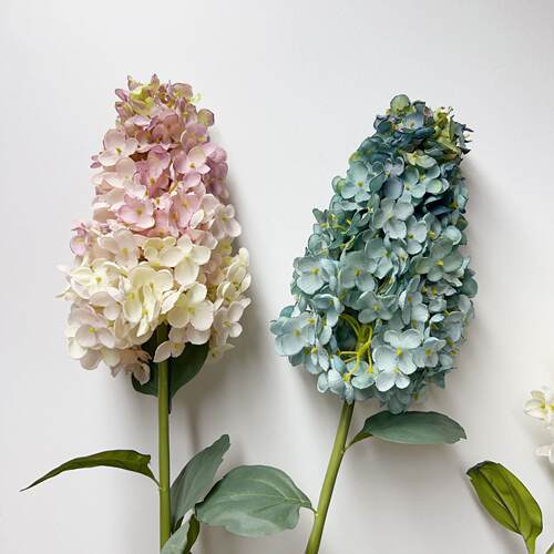 绣球花仿真花塔形绣球粉色假花家居客厅造景装饰软装室内婚礼花艺