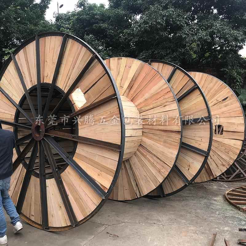 铁木盘电缆收纳盘 移动电线盘1-4米规格尺寸电缆卷线盘支持定 做