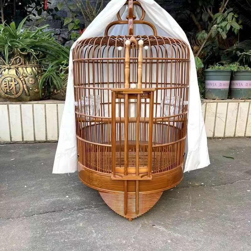 鸟笼新款鸟笼配件竹片广东底厂家直销小母笼砂杠