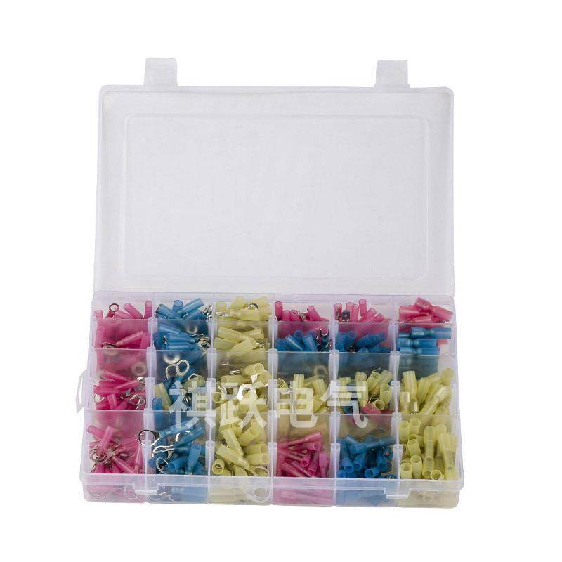 跨境电商48480pcs0pcs盒装防端水缩接线子绝缘端子亚热马逊ebay