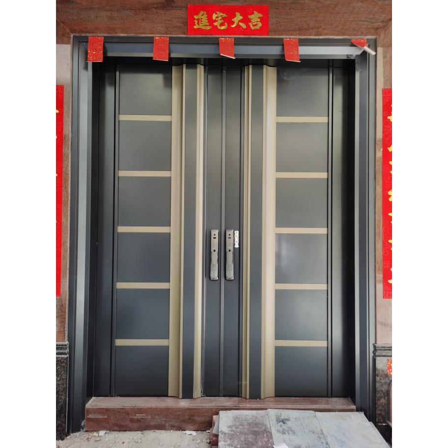鑫亿鑫高端304不锈钢门大门入户门韩式门房间进户门安全防盗门