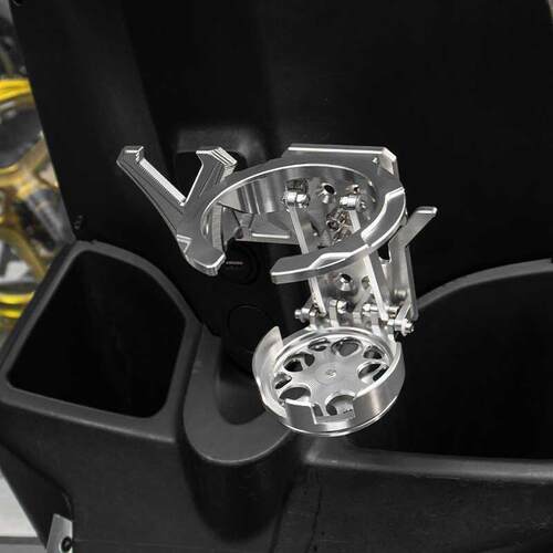 适用于极芯Ae4/Ae4Ipro/Ae5I铝合金电动汽车水杯架水瓶架改装配件