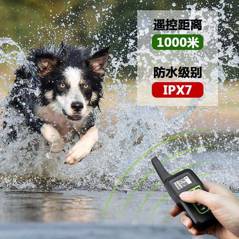 一拖二遥控训狗器声控止吠器狗用品电子训狗用品项圈狗狗训练器