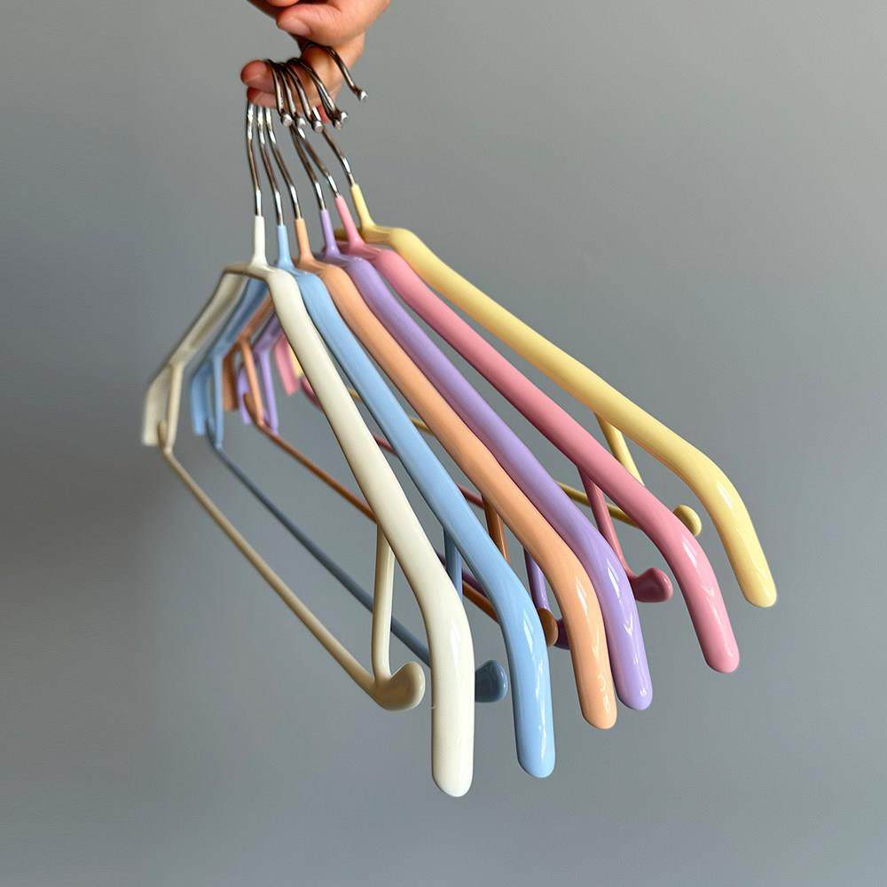 出口单~干湿两用护衣防滑衣架 成人加厚无痕衣柜室内外晾晒衣架,收纳整理,金属衣架,淘宝优惠券,粉丝福利购,淘宝优惠卷