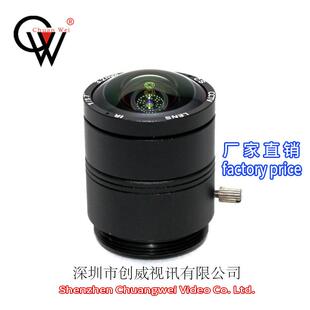 3.2mm1 1.7大靶面1200万镜头固定镜头创威视讯镜头CWLENS