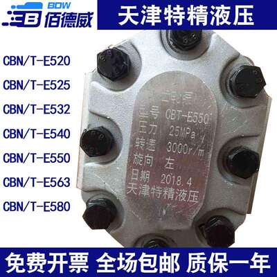 液压齿轮泵CBN-E520/CBN-E532/CBN-E550/CBT-E563/E580天津特精
