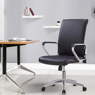 工程项目办公椅招投标外贸出口办公椅工厂直销办公皮椅电脑椅书椅