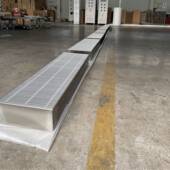 板流器地嵌入式 槽地板对流 镀320锌外壳换热制冷地面空调器对地式