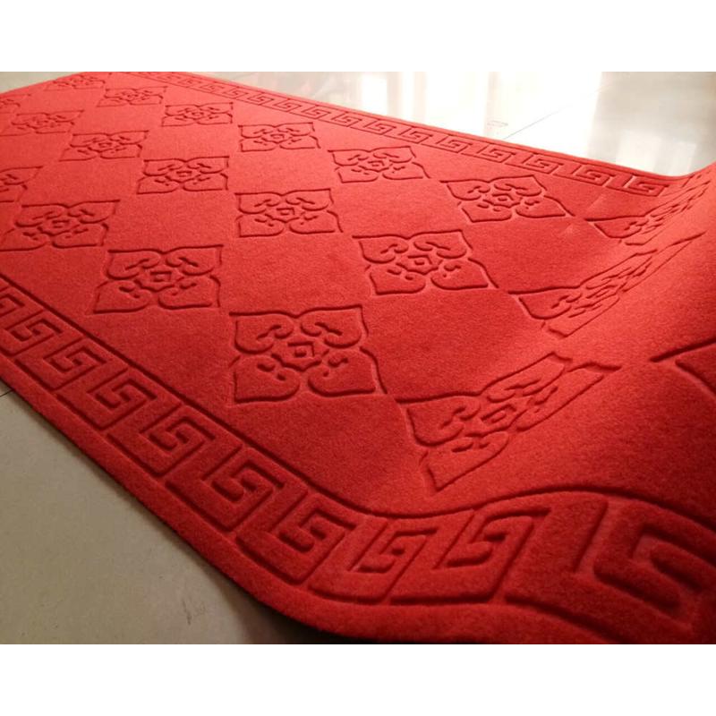 整卷长拉印花地垫 15m电梯批发可5满6mm绒走廊裁剪酒店铺-地毯