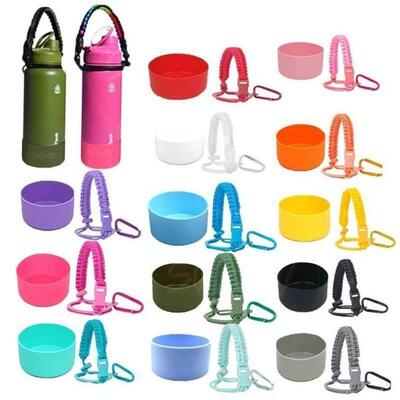 12-40oz Aquaflask Paracord Holder Rope Water Bottle Handle T