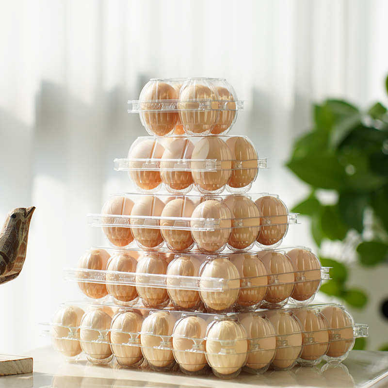 供应一次性透明鸡蛋托包装盒笨土鸡蛋包装盒拖防震耐压多规格,收纳整理,食物收纳盒,淘宝优惠券,粉丝福利购,淘宝优惠卷