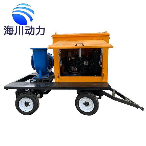 源头工厂HW卧式混流泵农用浇地灌溉大口径抽水泵防汛排涝泵排水泵