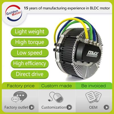 11KW Axial Flux BLDC Motor for Motorcycles & Delivery Drones