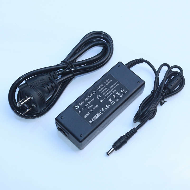 24V3A电源适配器TS101电烙铁电源100-240V宽电压全球通用DC5525口
