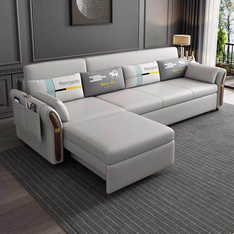 贵妃沙发床两用多功能可收缩折叠小户型客厅书房双人坐卧两用储物