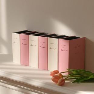 韩国六寸照片相册本6寸插页式纪念册情侣家庭老式横竖相册记录册