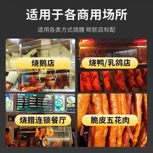雪风干柜晾鸭柜商用烤鸭烧鸭烧鹅立式烘干风干机除湿智能晾胚柜