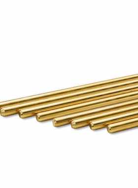 黄铜棒批发C3604实心黄铜棒圆柱棒细棒 黄铜管规格齐全可零切加工