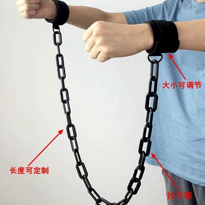 舞台表演链铐道具多尺寸可调大小定制镣铐学生话剧用