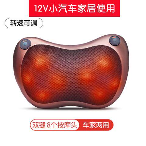 正品颈按摩器正品大货车专用揉动捏舒缓肩颈脖腰部椎电靠子垫车载