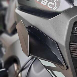 适用机车改装定风翼 450SR 钱江赛6 侧风翼进风盖 导流罩扰流板AI