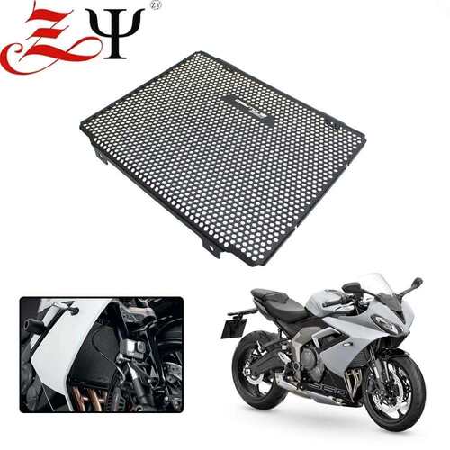 适用凯旋戴托纳660 Daytona660改装铝合金水箱网水箱护罩水箱保护