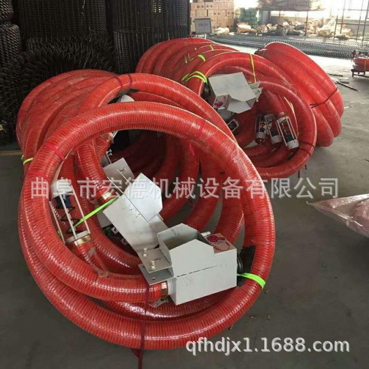 工地沙子水泥软管吸粮机220V车载电动吸粮机锯末装卸车吸粮机