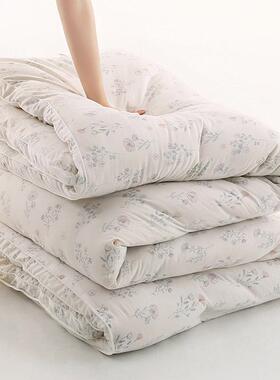 a类婴立体针级织棉大豆被芯单双人宿ZM11020舍母暖春秋被加厚保冬