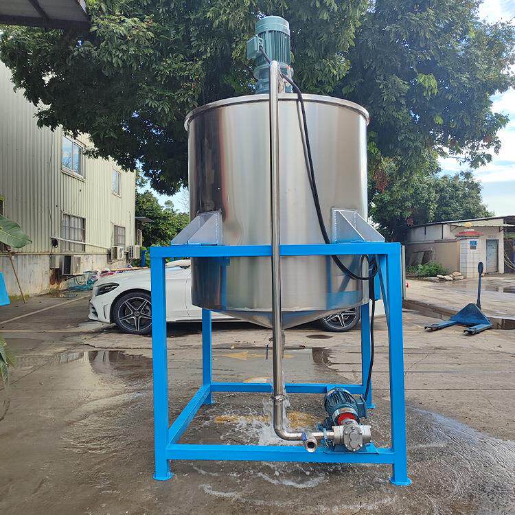 092不锈钢液桶体搅4拌罐脂胶水树混合大型化工配料搅拌机