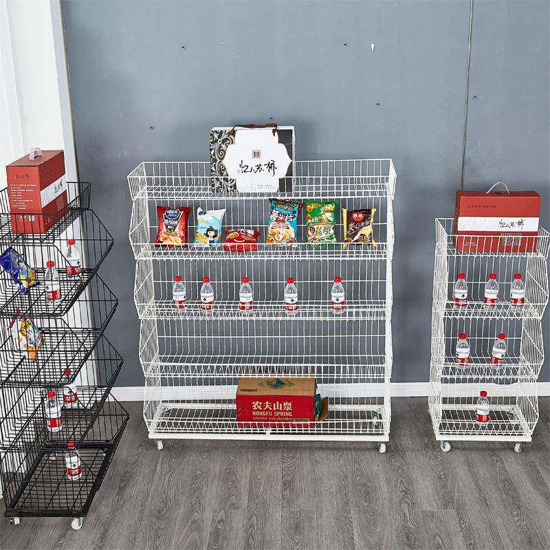 零食货架超市商店小卖部便利店小玩具药店置物架铁丝展示货柜商用