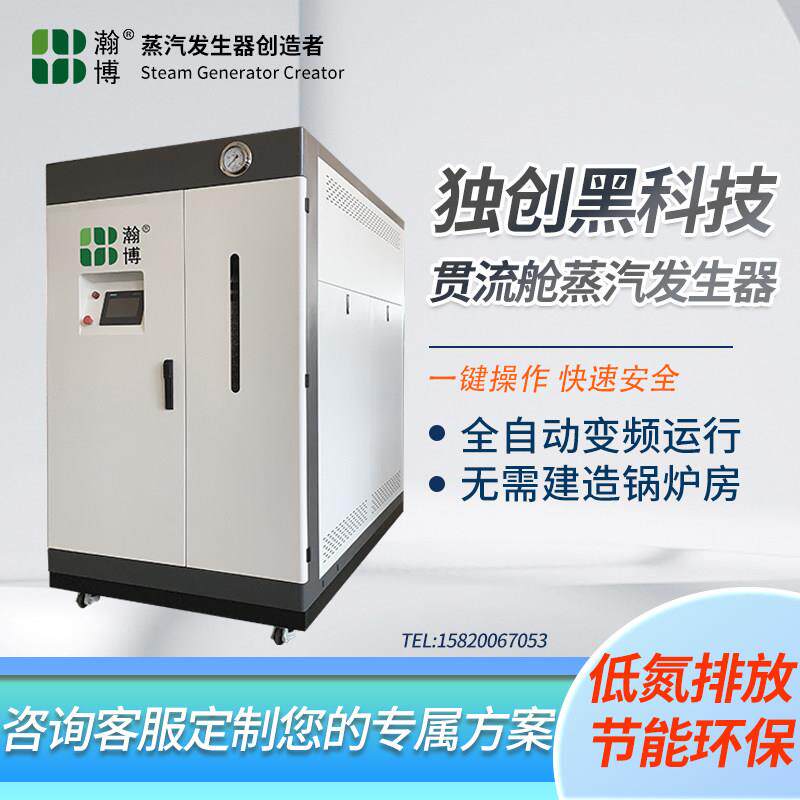 智能程控贯流式燃气蒸汽发生器超低氮免报检稳定出气蒸汽锅炉