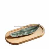 盛邦香炉家用室内禅意香插陶瓷插香座托盘荣创意摆件不落香盛邦荣