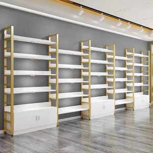 货架展示架化妆品展示柜多层置物架美容院产品陈列架超市自由组合
