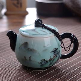 高档翼榀瓷缘景德镇陶瓷器茶具套装，家用陶瓷功夫茶具茶盘托整套