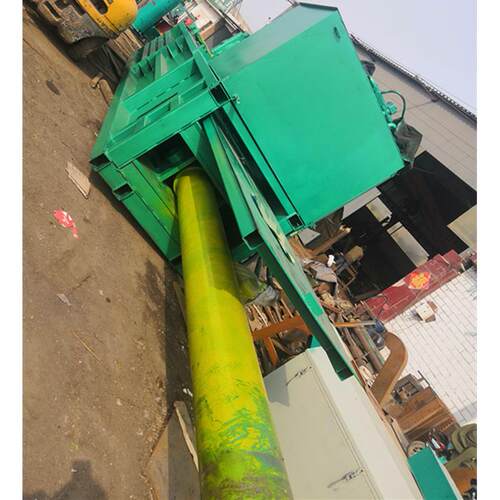 160t废旧纸板、矿泉水瓶卧式液压打包机