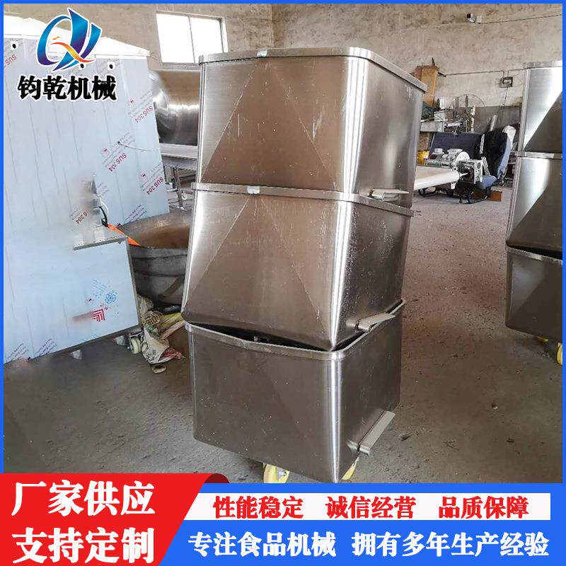 食品厂车间手推小料车商用不锈钢小料车养殖厂不锈钢小料车