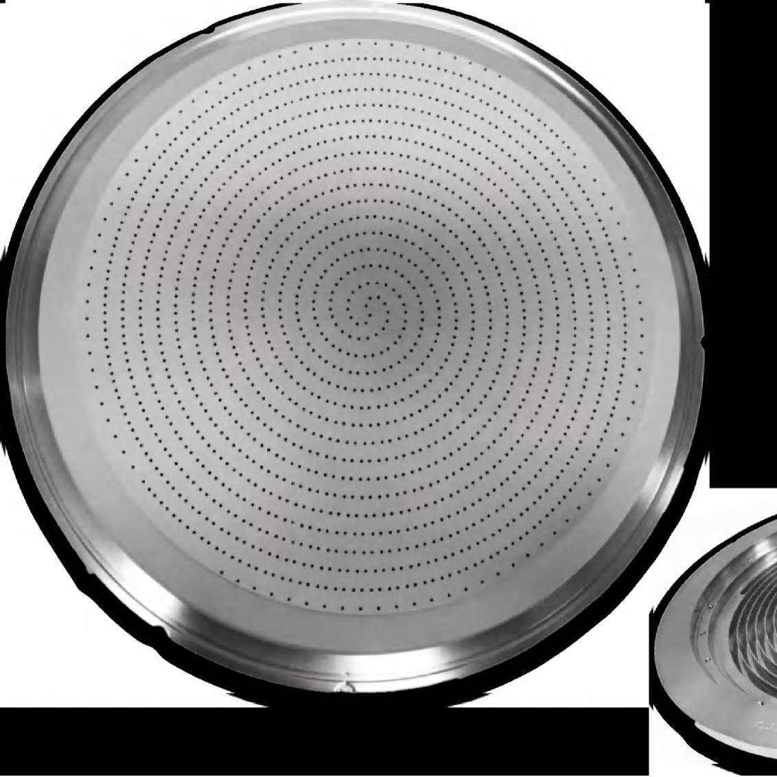 采用OGF、ALD、APS多种涂层、使用寿命长金属零部件Showerhead