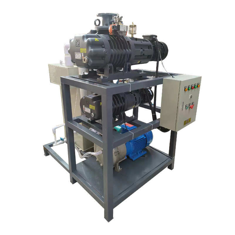 工厂定制JZJ2B型罗茨泵水环真空机组各种规格无油液环泵真空机组