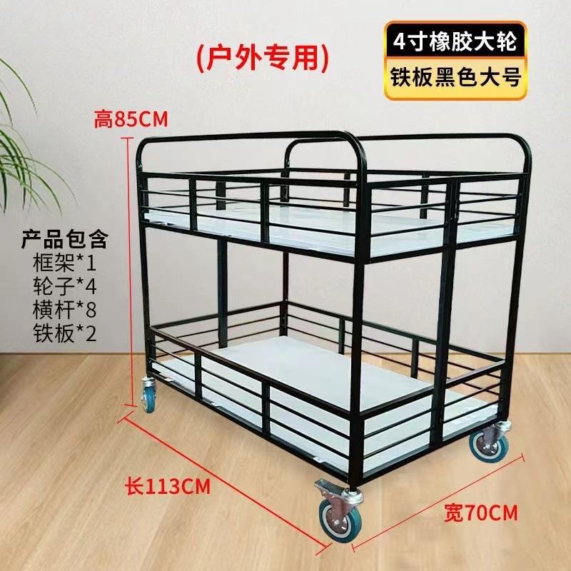 出加粗方管摆摊推车折237叠冰粉寿司夜市移动摊超市促销花可车货