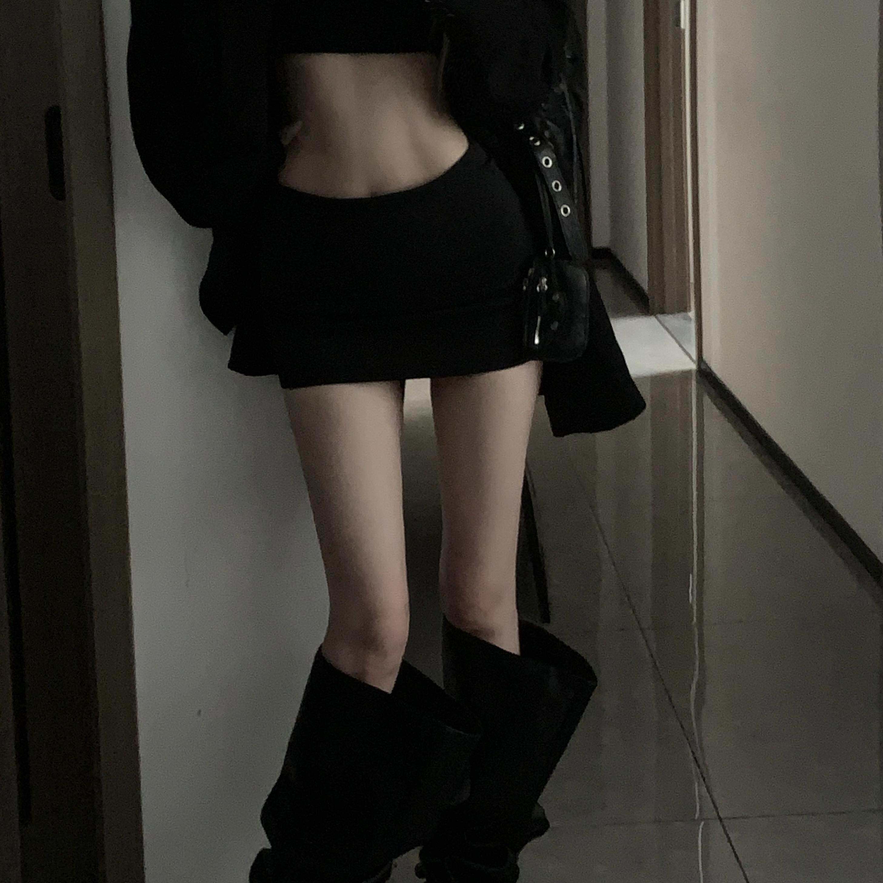 021ope缎面高级感半身裙女百搭显瘦短裙性感辣妹包臀裙气质老钱风