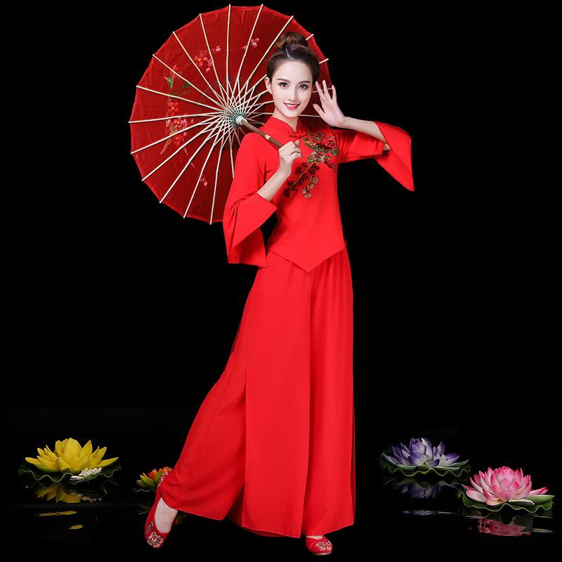 广场舞中老年服装套装广场舞套装