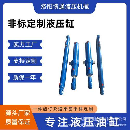加工定制液压锁油缸平衡工程油缸活塞缸带阀压油缸