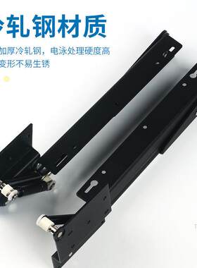 壁挂折叠凳五金配件双向液压玄关凳子挂墙式折叠椅凳液压折叠凳