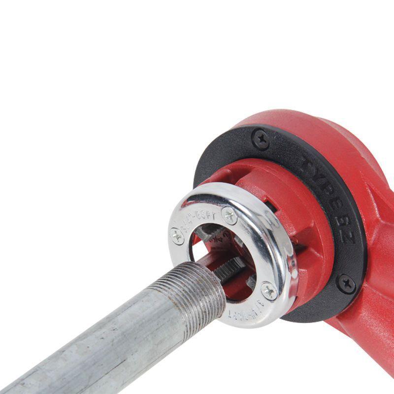 西立洛锌管手套756丝机手持式板牙水管绞板套动丝工扳手4镀分1.2