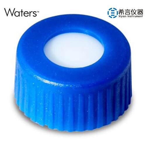 Waters沃特世186000274螺纹口盖子2mL蓝色样品瓶盖12x32mm